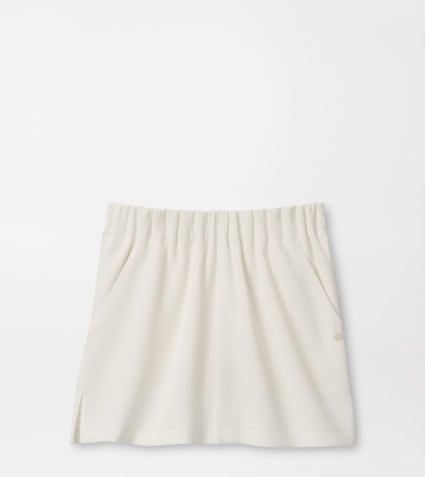 Flora Knit Skort in SOFT WHITE