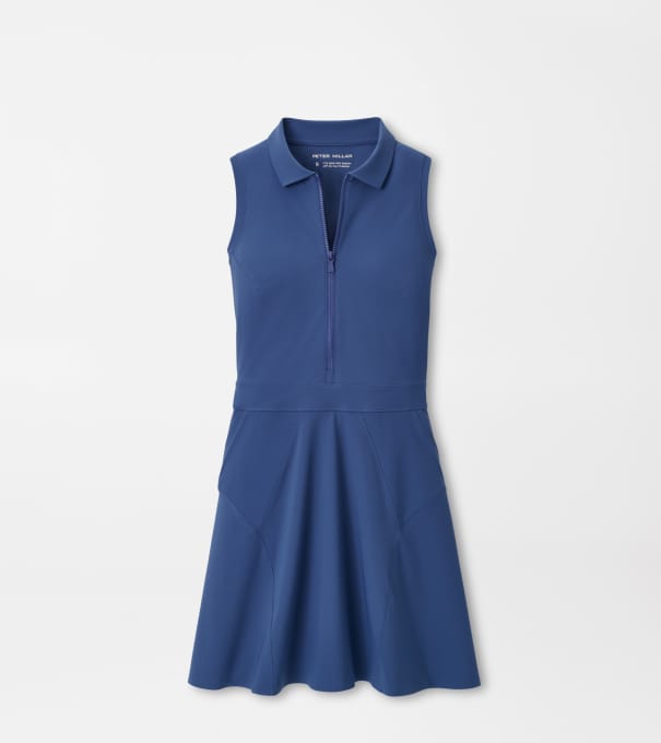 Bingham Sleeveless Sport Dress in Windsor Blue