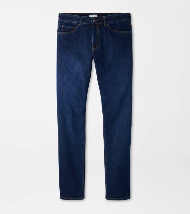 Crown Heritage Five Pocket Denim in MIDNIGHT BLUE RINSE