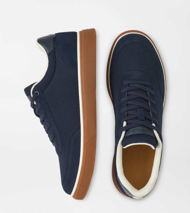 Drift Mesh Sneaker in Navy