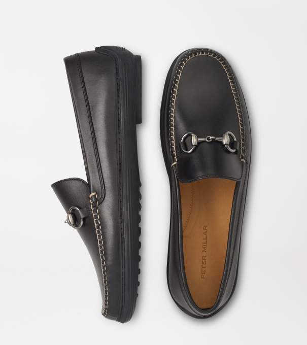 Kiely Driving Moccasin in Black