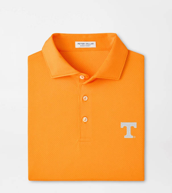 Tennessee Hugo Performance Jersey Polo in Orange1