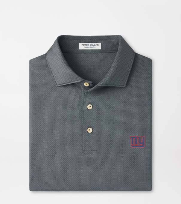 New York Giants Hugo Performance Jersey Polo in Iron