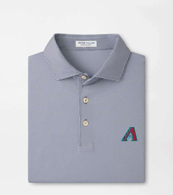 Arizona Diamondbacks Border Performance Jersey Polo in Iron
