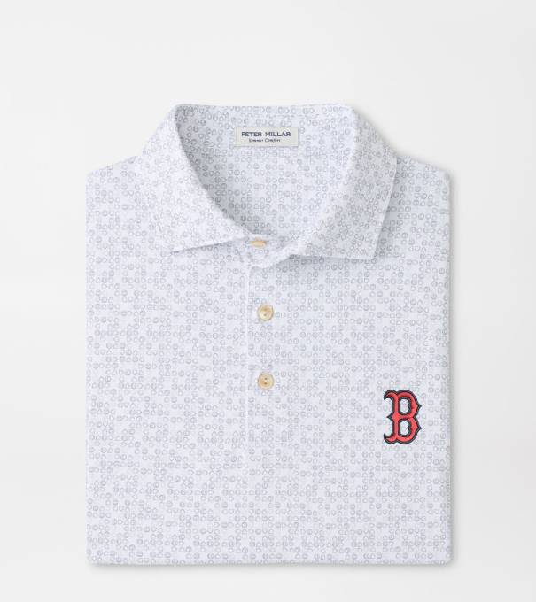 Cincinnati Reds Bases Loaded Performance Jersey Polo in White
