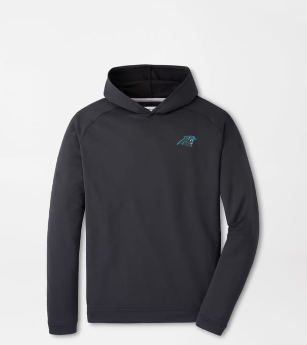Carolina Panthers Pine Performance Hoodie in Black