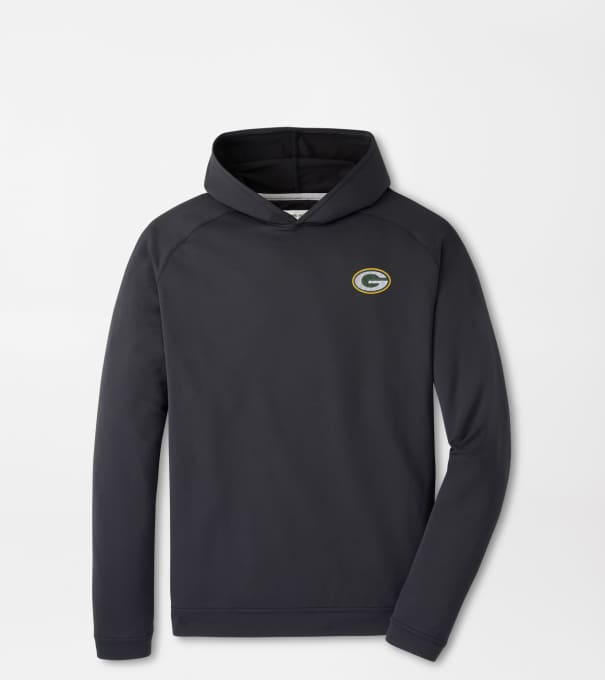 Green Bay Packers Pine Performance Hoodie in Black