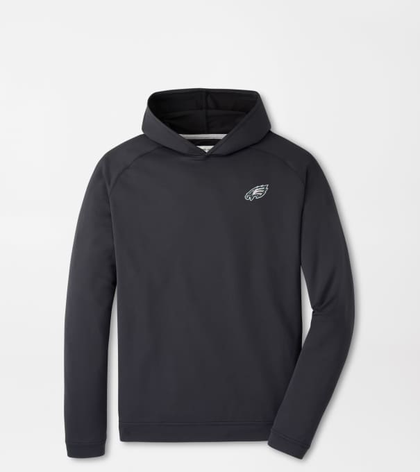 Philadelphia Eagles Pine Performance Hoodie in Black