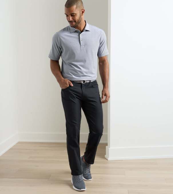 eb66 Performance Five-Pocket Trouser in Black