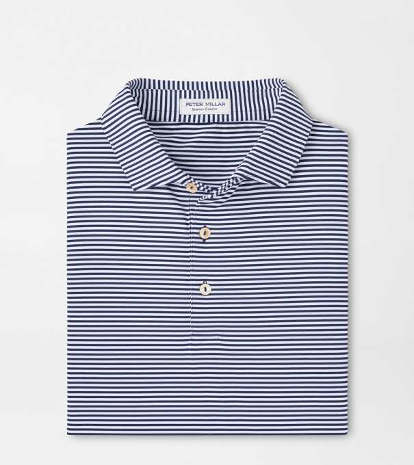 Hales Performance Jersey Polo in Navy