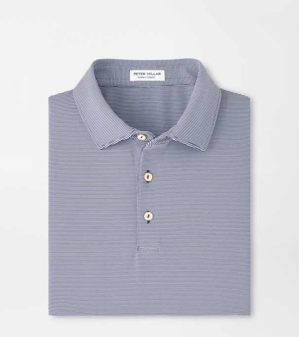 Jubilee Performance Jersey Polo in Navy