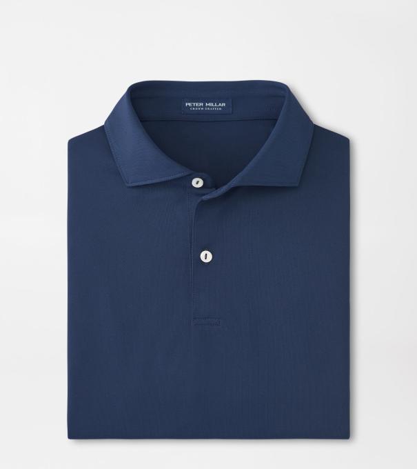 Soul Performance Mesh Polo in Navy