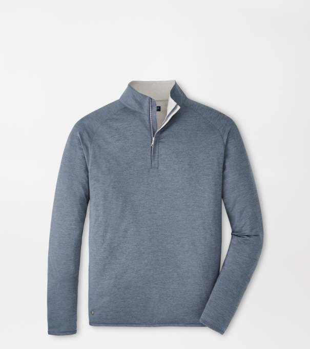Stealth Performance Quarter-Zip in Steel