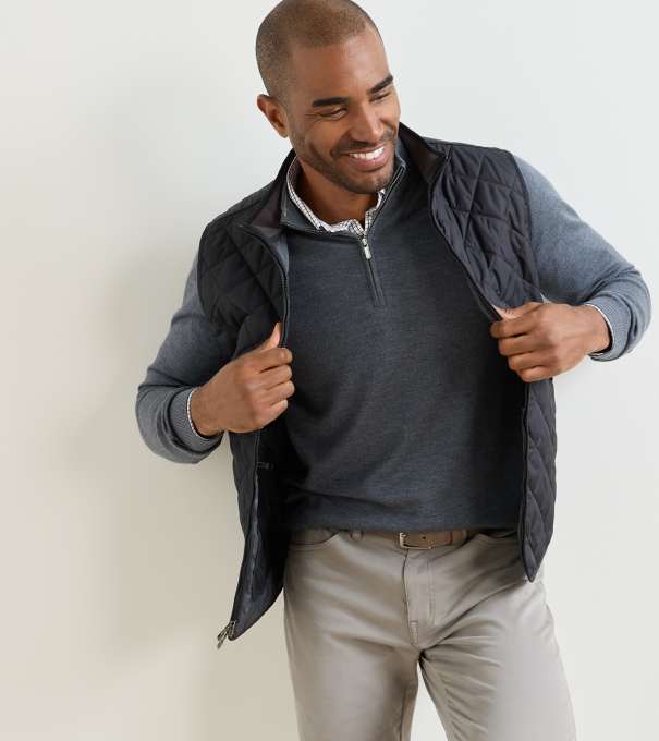 Essex Vest in Black