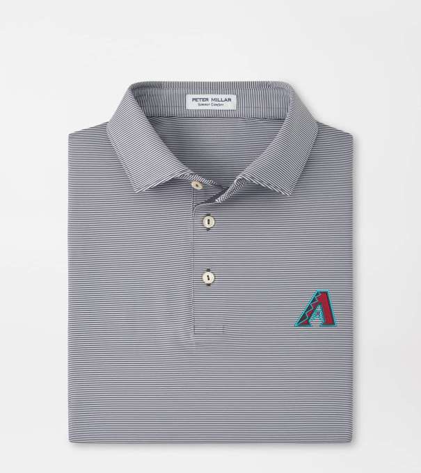 Arizona Diamondbacks Jubilee Performance Jersey Polo in Iron