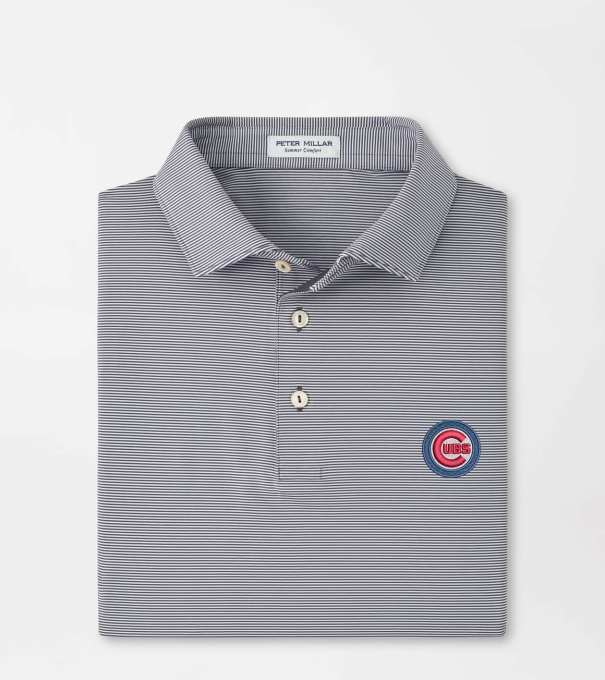 Chicago Cubs Jubilee Performance Jersey Polo in Iron