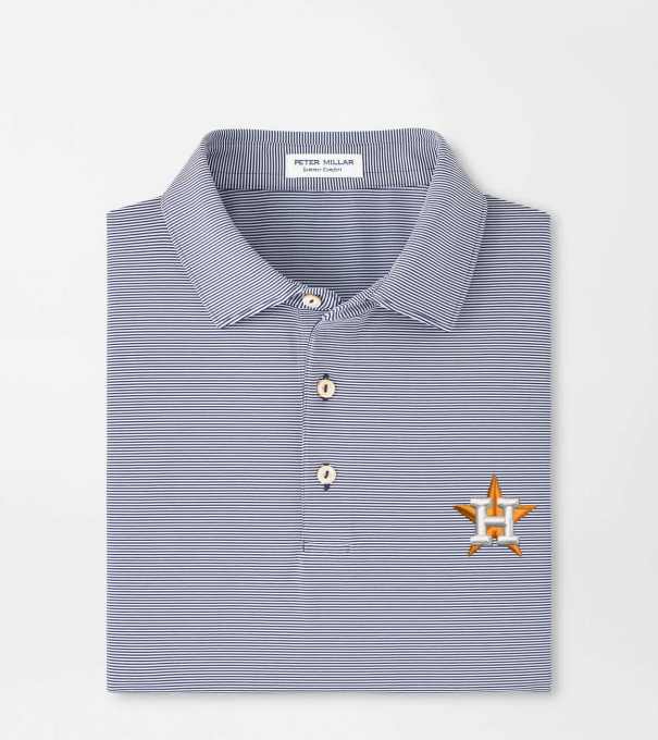 Houston Astros Jubilee Performance Jersey Polo in Navy