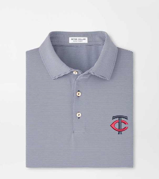 Minnesota Twins Jubilee Performance Jersey Polo in Navy