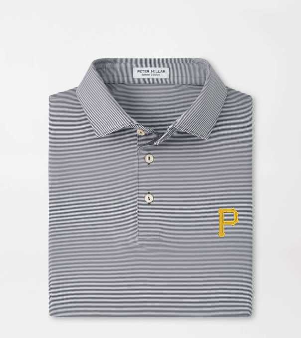 Pittsburgh Pirates Jubilee Performance Jersey Polo in Iron