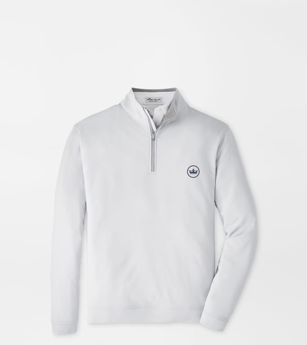 Crown Seal Perth Performance Quarter-Zip in British Grey