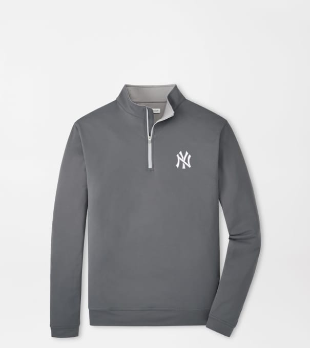 New York Yankees Perth Performance Quarter-Zip in Iron