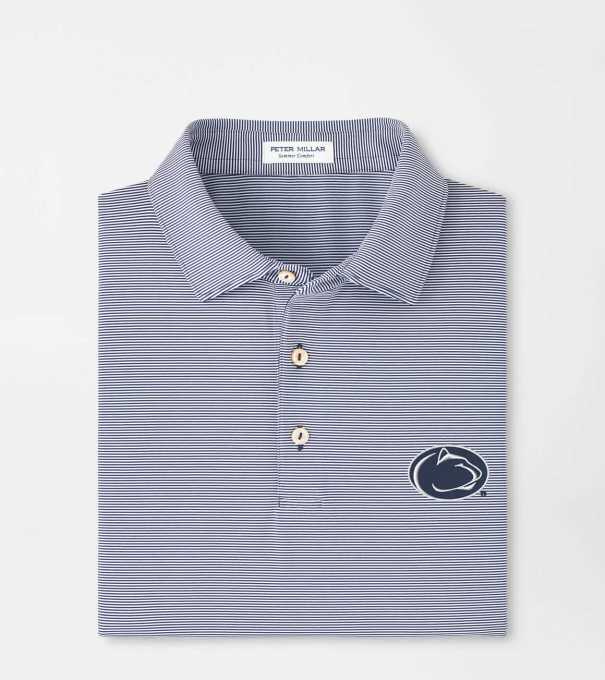 Penn State Jubilee Performance Jersey Polo in Navy