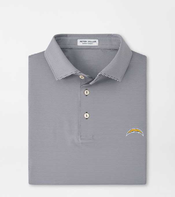 Los Angeles Chargers Jubilee Performance Jersey Polo in Iron
