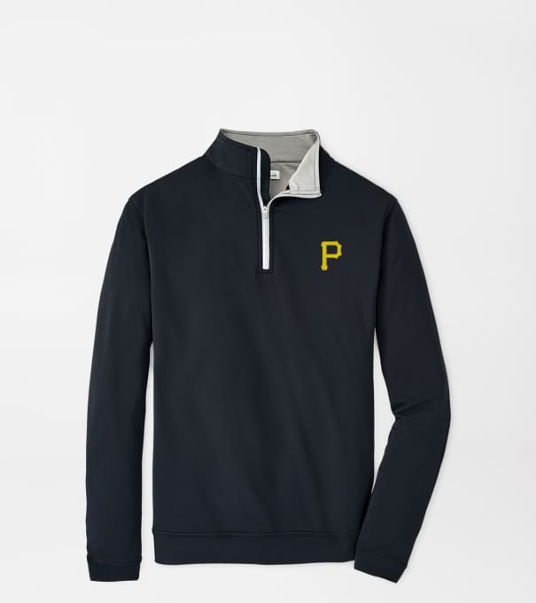 Pittsburgh Pirates Perth Performance Quarter-Zip in Black