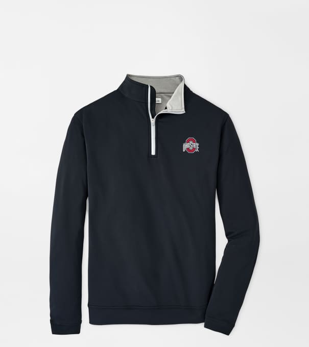 Ohio State Perth Performance Quarter-Zip in Black