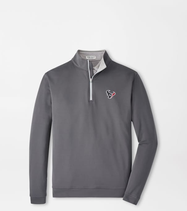 Houston Texans Perth Performance Quarter-Zip in Iron