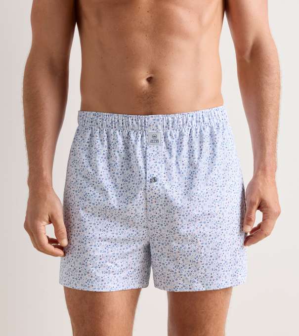 Oyster Roast Performance Boxer Short in White