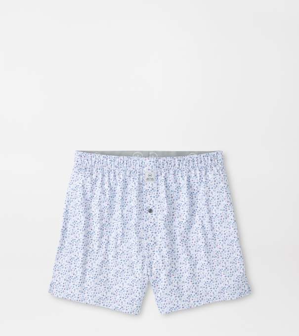 Oyster Roast Performance Boxer Short in White