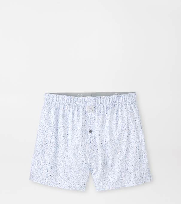 Nice Shot Performance Boxer Short in White