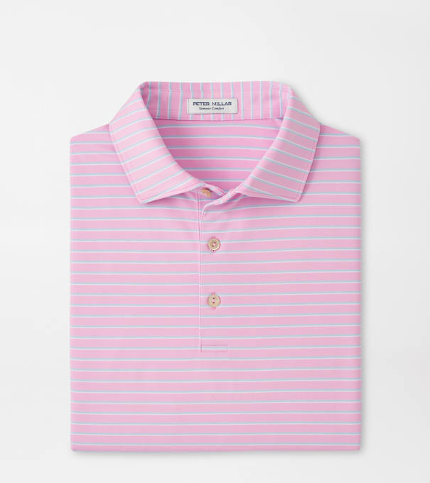 Dunnes Performance Jersey Polo in PINK PARFAIT