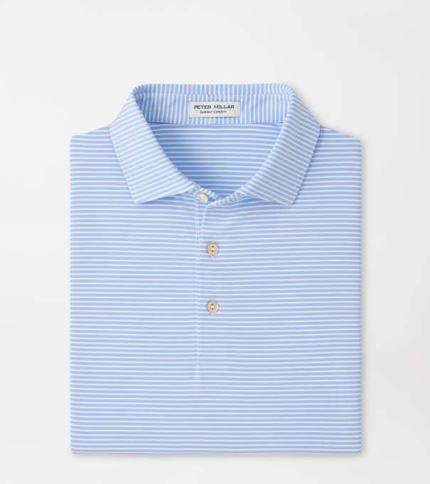 Bolt Performance Jersey Polo in White