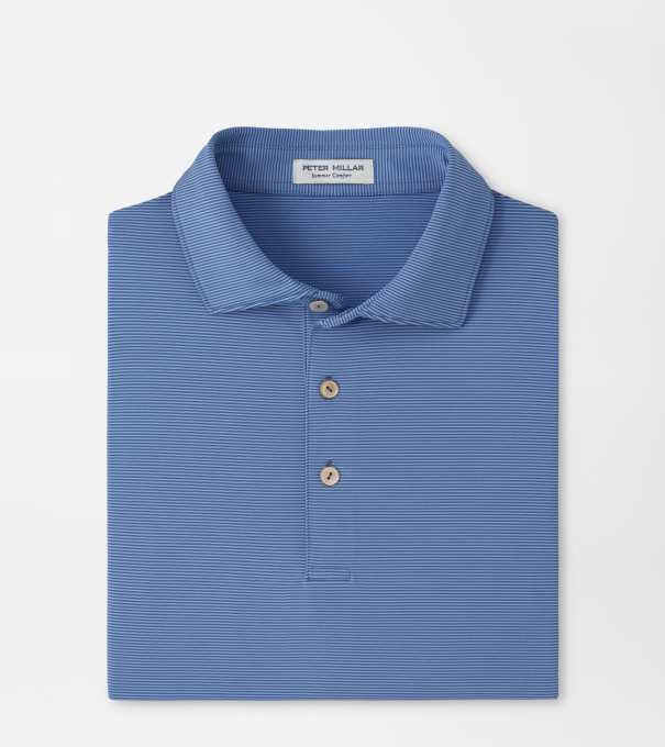 Jubilee Performance Jersey Polo in Windsor Blue / BlueBird