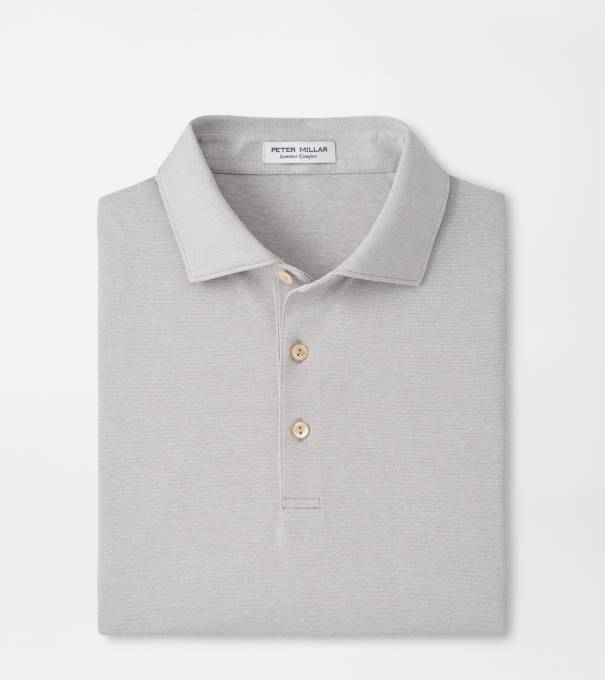 Holden Performance Jersey Polo in Gale Grey