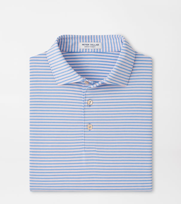 Owens Performance Jersey Polo in BLUEBIRD