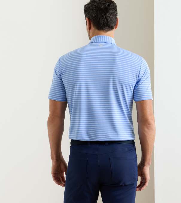 Ashford Performance Jersey Polo in BLUEBIRD