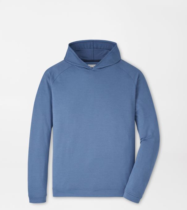 Pine Performance Hoodie in Windsor Blue