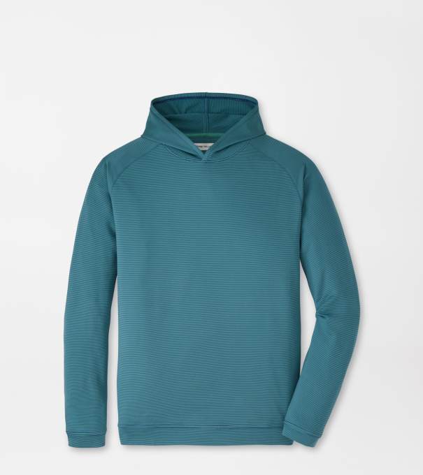 Pine Sugar Stripe Performance Hoodie in Sport Navy