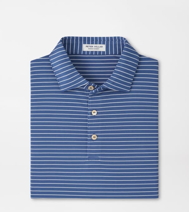 Winston Performance Mesh Polo in Windsor Blue