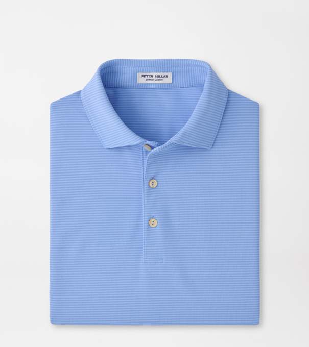 Candor Performance Mesh Polo in BLUEBIRD
