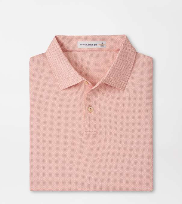 Featherweight Parke Performance Polo in VENETIAN PINK