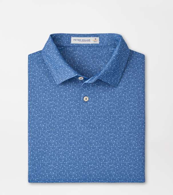Featherweight Headcovers Performance Polo in Windsor Blue