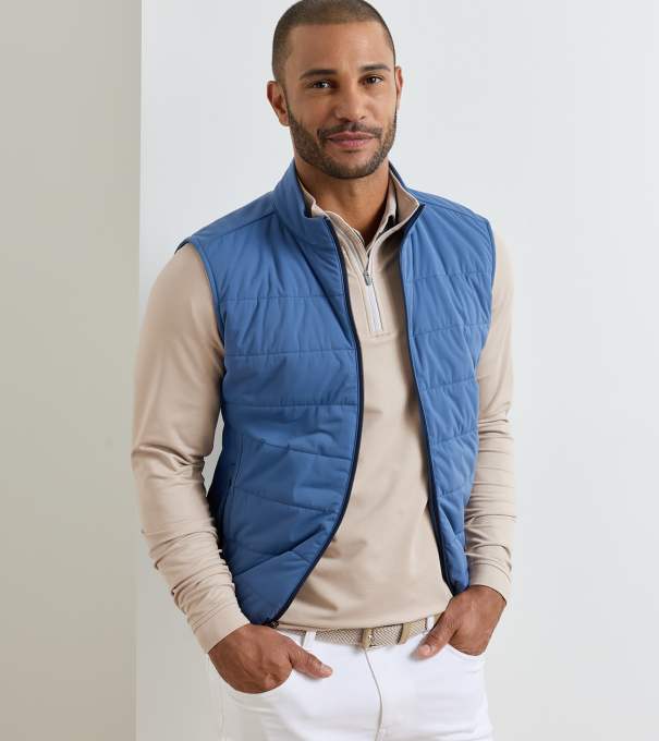 Fuse Hybrid Gilet in Windsor Blue