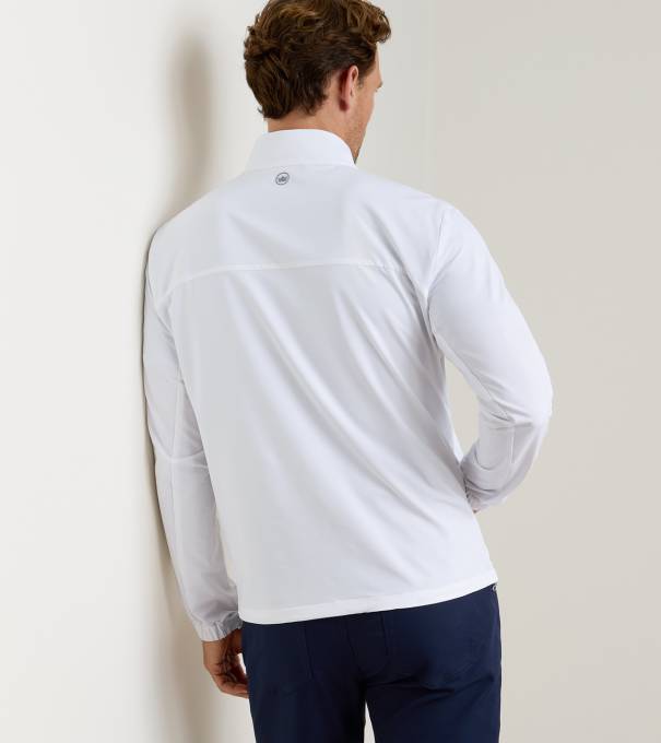 Dunes Half-Zip in White