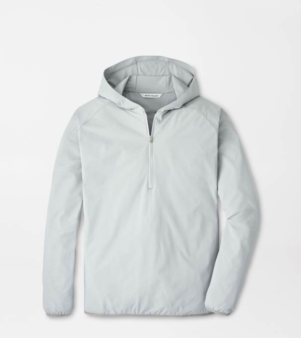 Featherweight Hooded Sun Shell in Gale Grey