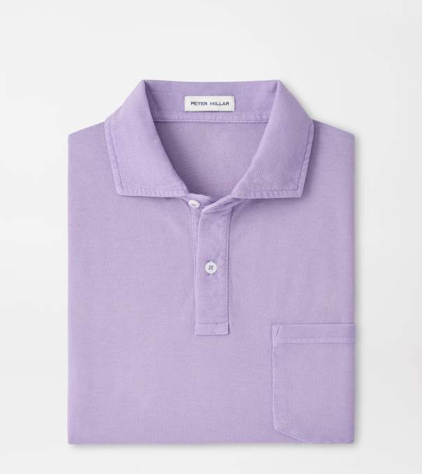 Everyday Piqu&eacute; Polo in LIGHT VIOLET
