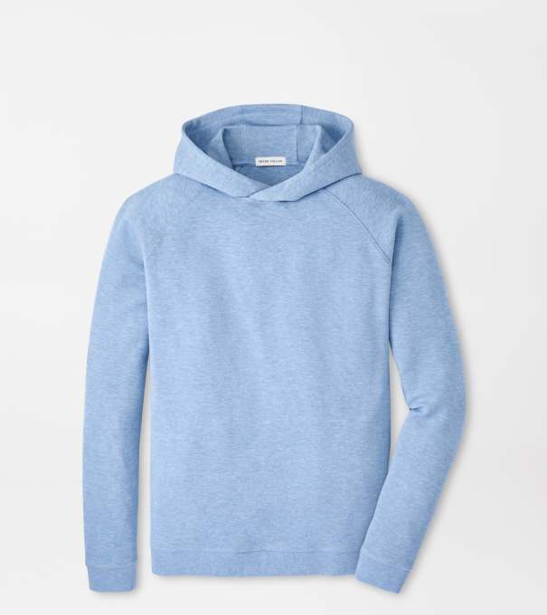 Crown Comfort Knit Hoodie in CLOUDY BLUE